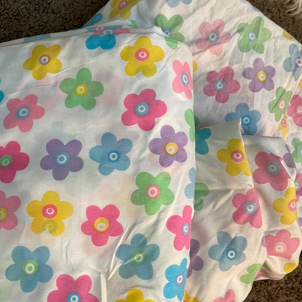 Twin Sheet Set Floral